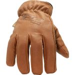 Thumbnail - Fleece Lined A3 Cut Resistant Buffalo Leather Driver Winter Work Gloves - 11