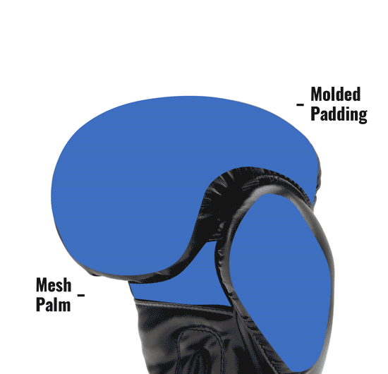 MOLDED PADDING.MESH PALM