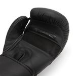 Thumbnail - Champion Grade A Leather Training Boxing Glove Black with Black Trim - 21
