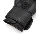 Thumbnail - Champion Grade A Leather Training Boxing Glove Black with Black Trim - 61