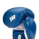 Thumbnail - Contender Training Boxing Glove in Blue with White Trim - 51