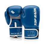Thumbnail - Contender Training Boxing Glove in Blue with White Trim - 01