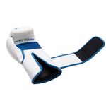 Thumbnail - Contender Training Boxing Glove in White with Blue Trim - 11