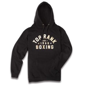 Top Rank Boxing Est. 1966 Hoodie Sweatshirt in Gold on Black