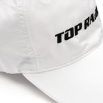 Thumbnail - Womens Top Rank Logo Sport Hat with Magnetic Pony Tail Closure in White Small Medium - 21