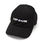 Thumbnail - Womens Top Rank Logo Sport Hat with Magnetic Pony Tail Closure in Black Small Medium - 01