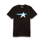 Thumbnail - Top Rank Boxing Star Tee in Blue and White on Black - 01