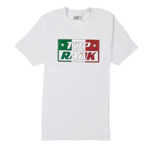 Top Rank Mexican Boxing Pride Tee in White
