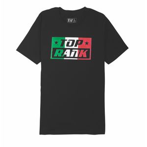Top Rank Mexican Boxing Pride Tee in Black