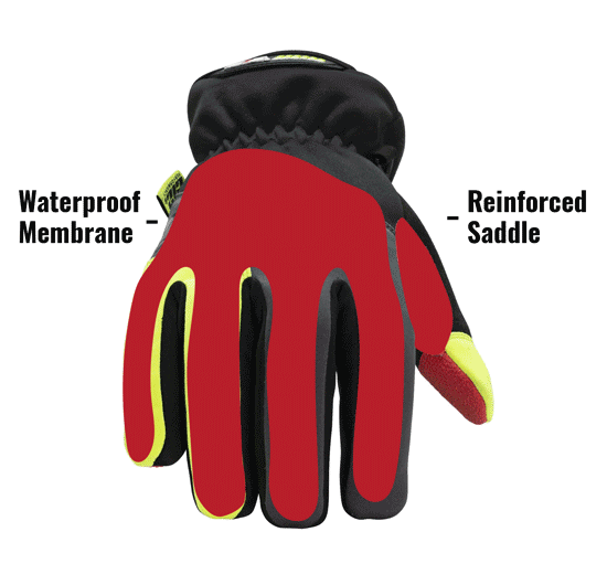 Waterproof Membrane.Reinforced Saddle